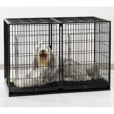 PET PALS Pet Pals ZW52052 Modular Cage Base X-Tall with Plastic Tray S ZW52052
